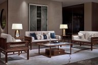 雅奢新中式風(fēng)格家具滿滿的現(xiàn)代時尚元素感，看看都用了哪些精選材質(zhì)？