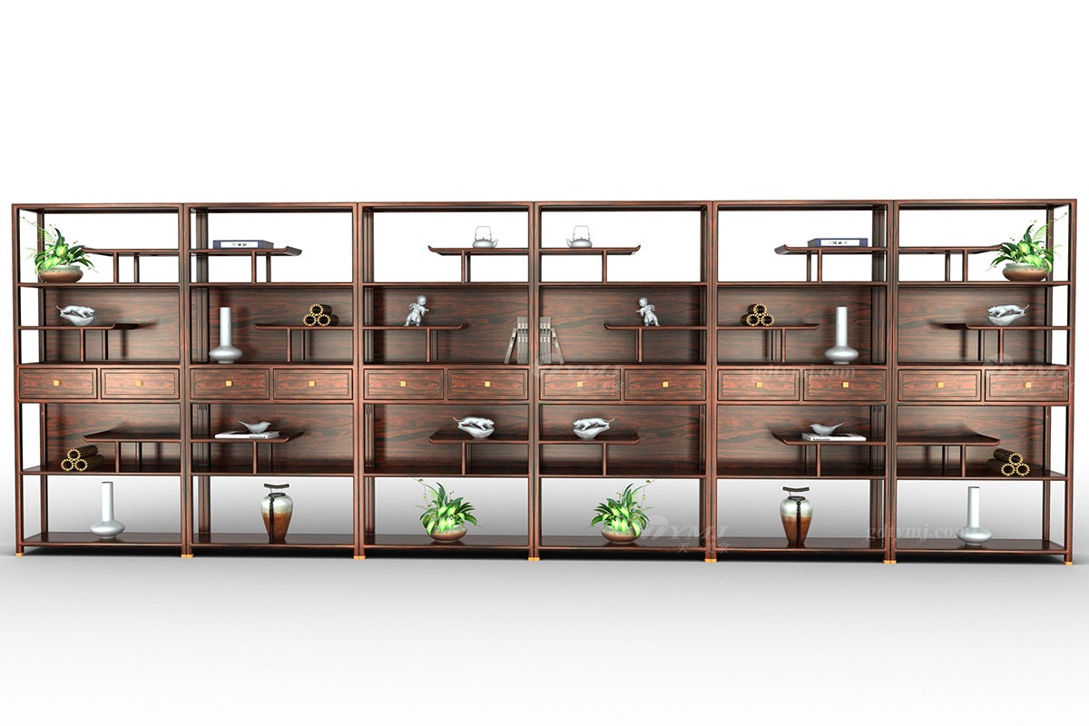 新中式風格博古架