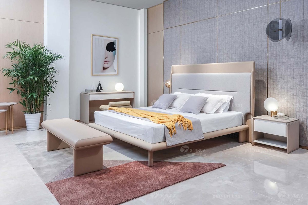 意式時(shí)尚大床家具