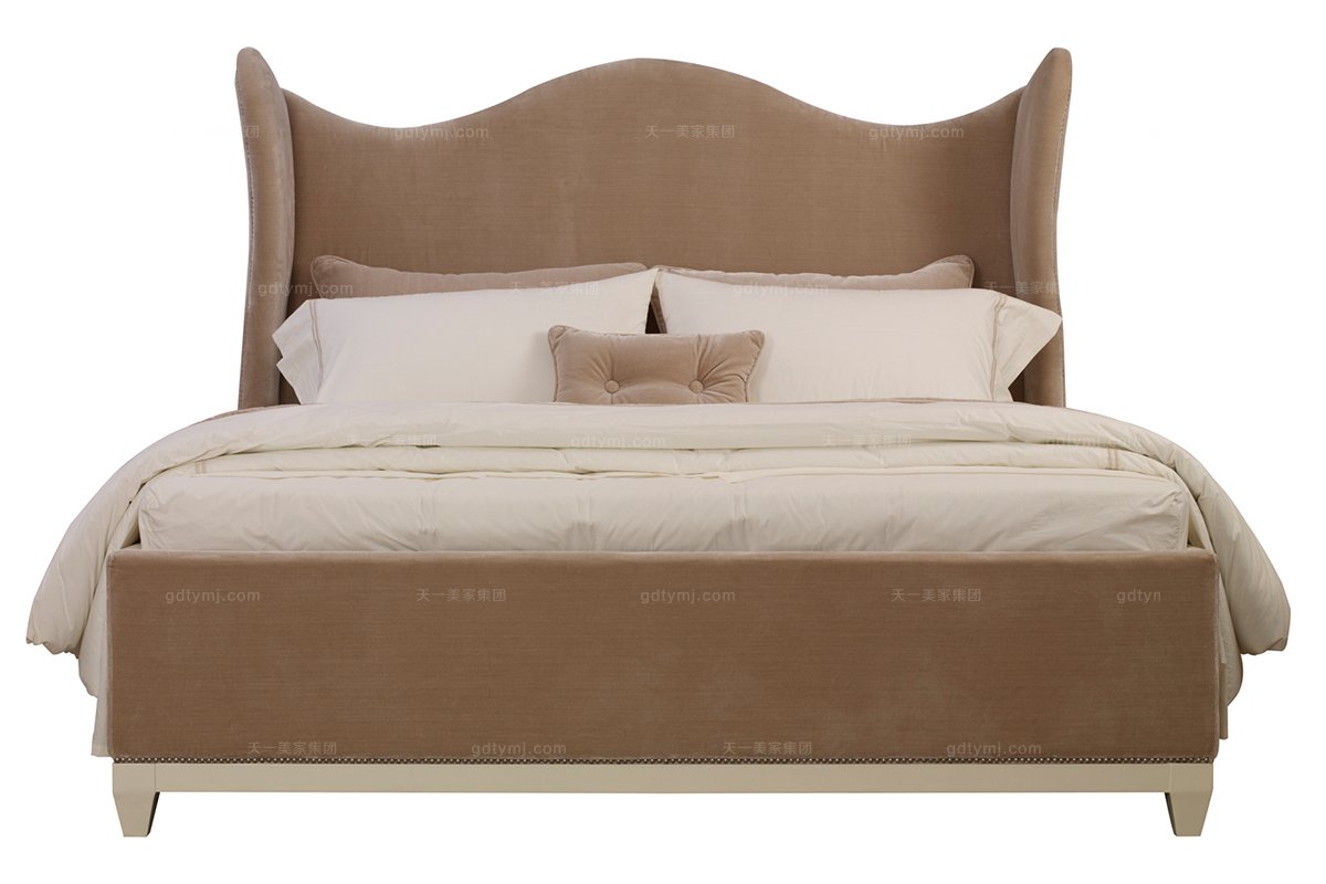 美式復古雙人床