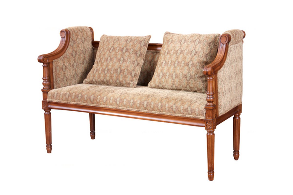 美式實木簡約沙發