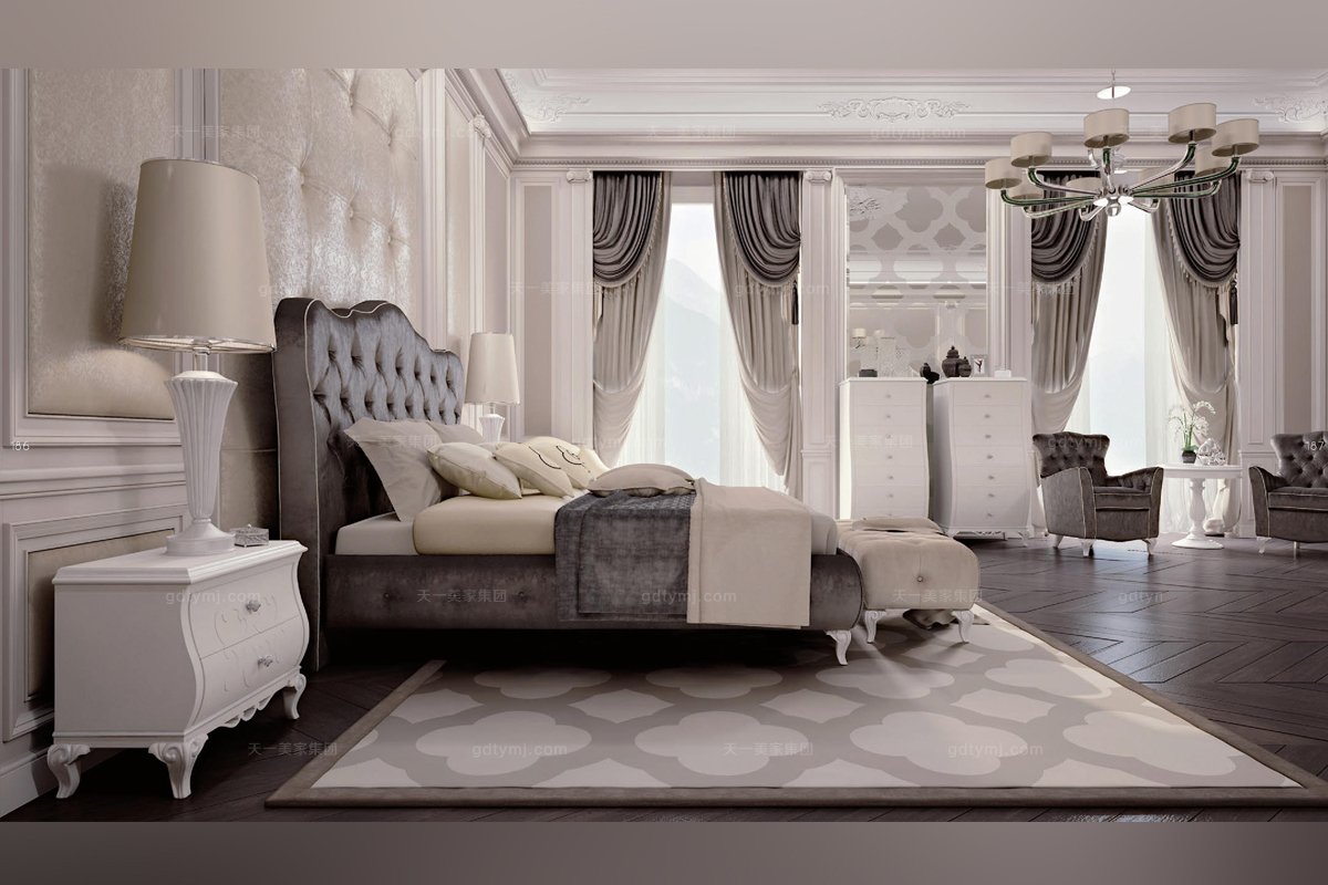 進(jìn)口簡歐大床