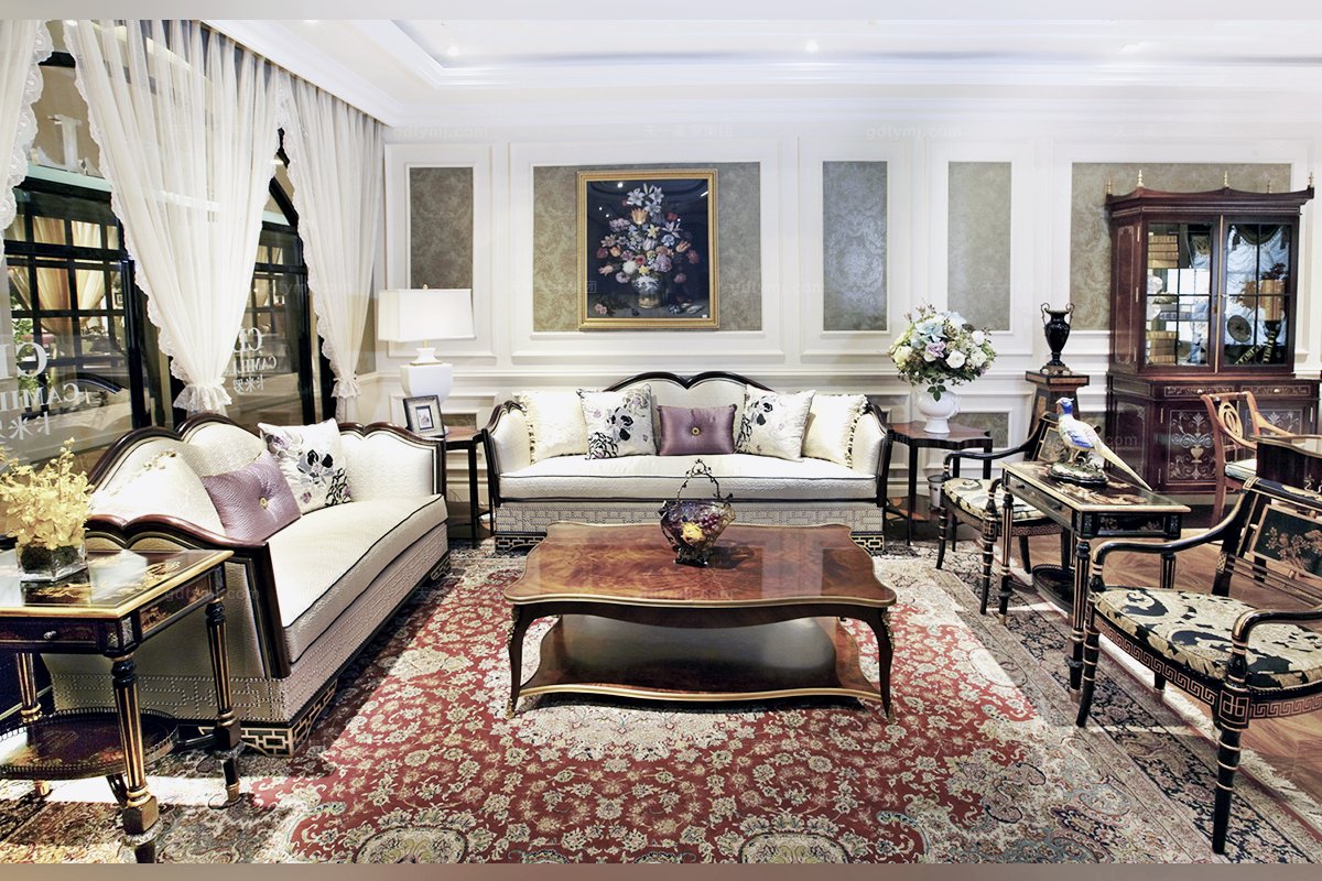 高端別墅歐式沙發