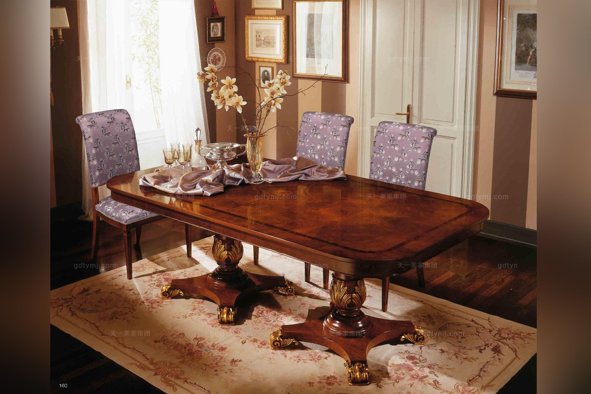 意大利進口實木長餐桌